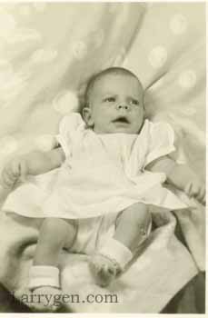 Ronnie Greene on month old